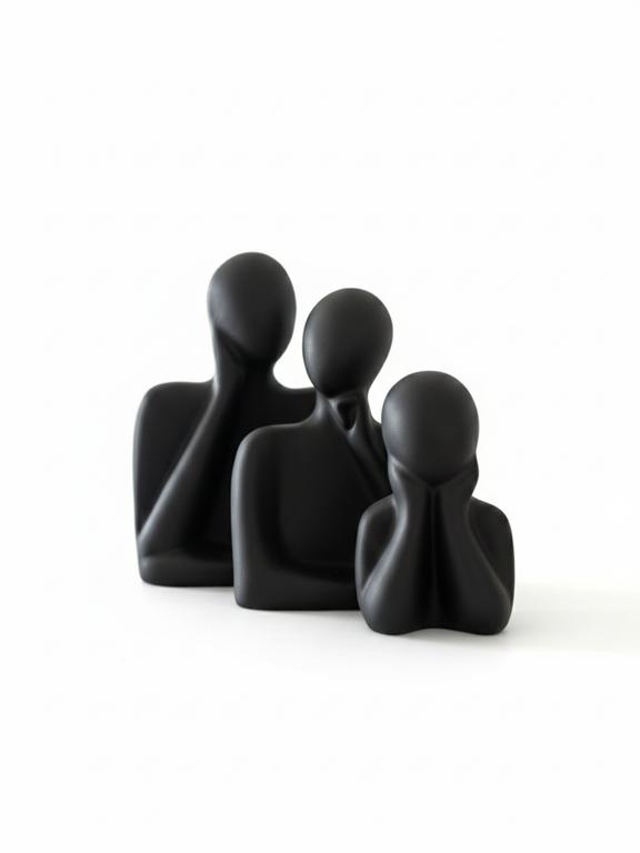 Abstract Trio Harmony Sculpture
