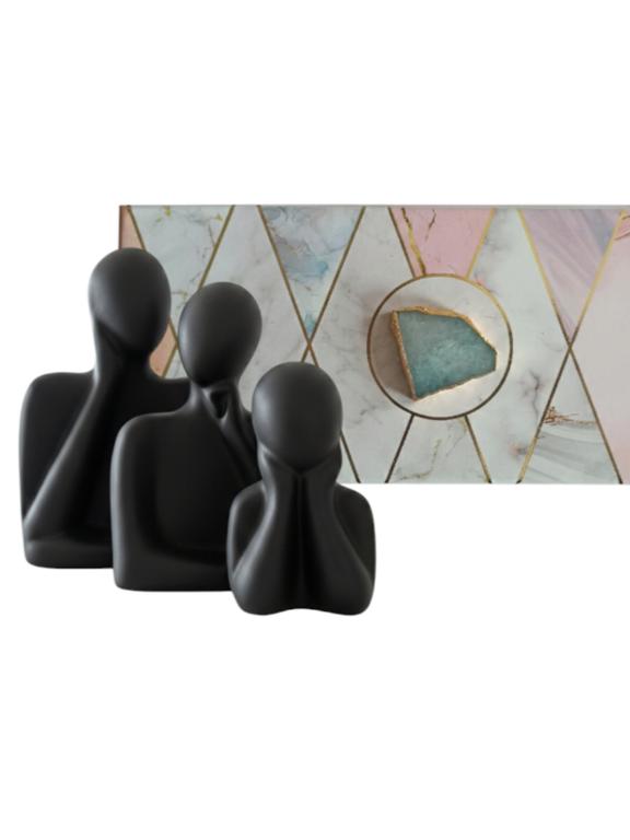 Abstract Trio Harmony Sculpture