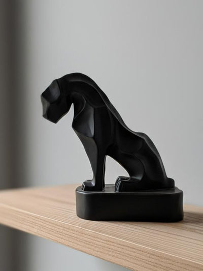 Black Panther Modern Art Statue