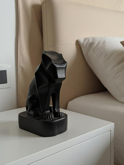 Black Panther Modern Art Statue