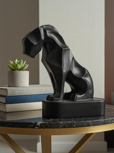 Black Panther Modern Art Statue