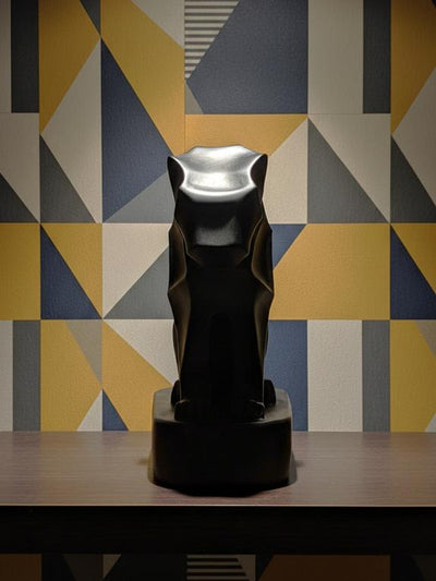 Black Panther Modern Art Statue
