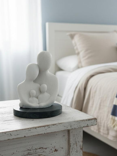 Unity Family Decorative Sculpture White