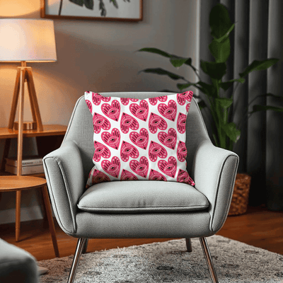 Love Strings Cushion Cover for Valentine - Set of 5