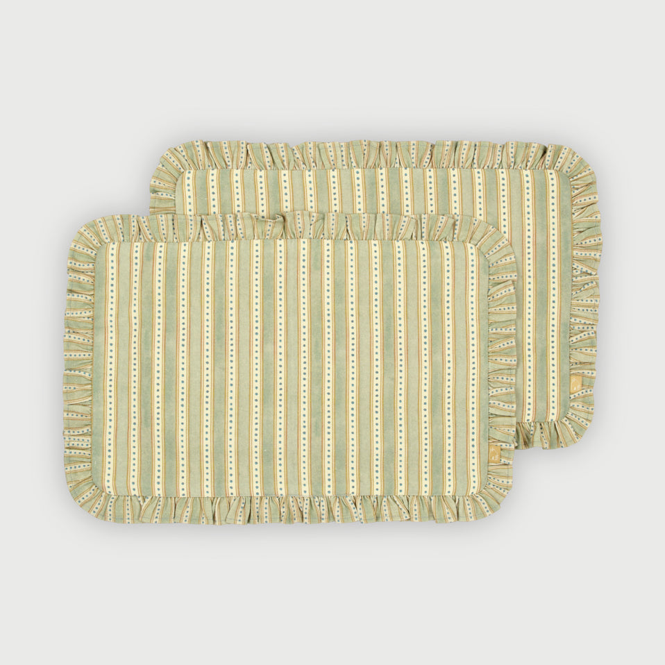 Meadow Fern Gift Set-Mats, Napkins & Napkin Rings