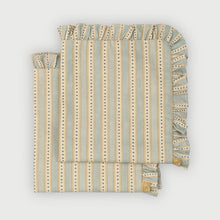 River Soft Blue Ruffle Table Mats-Set of 2