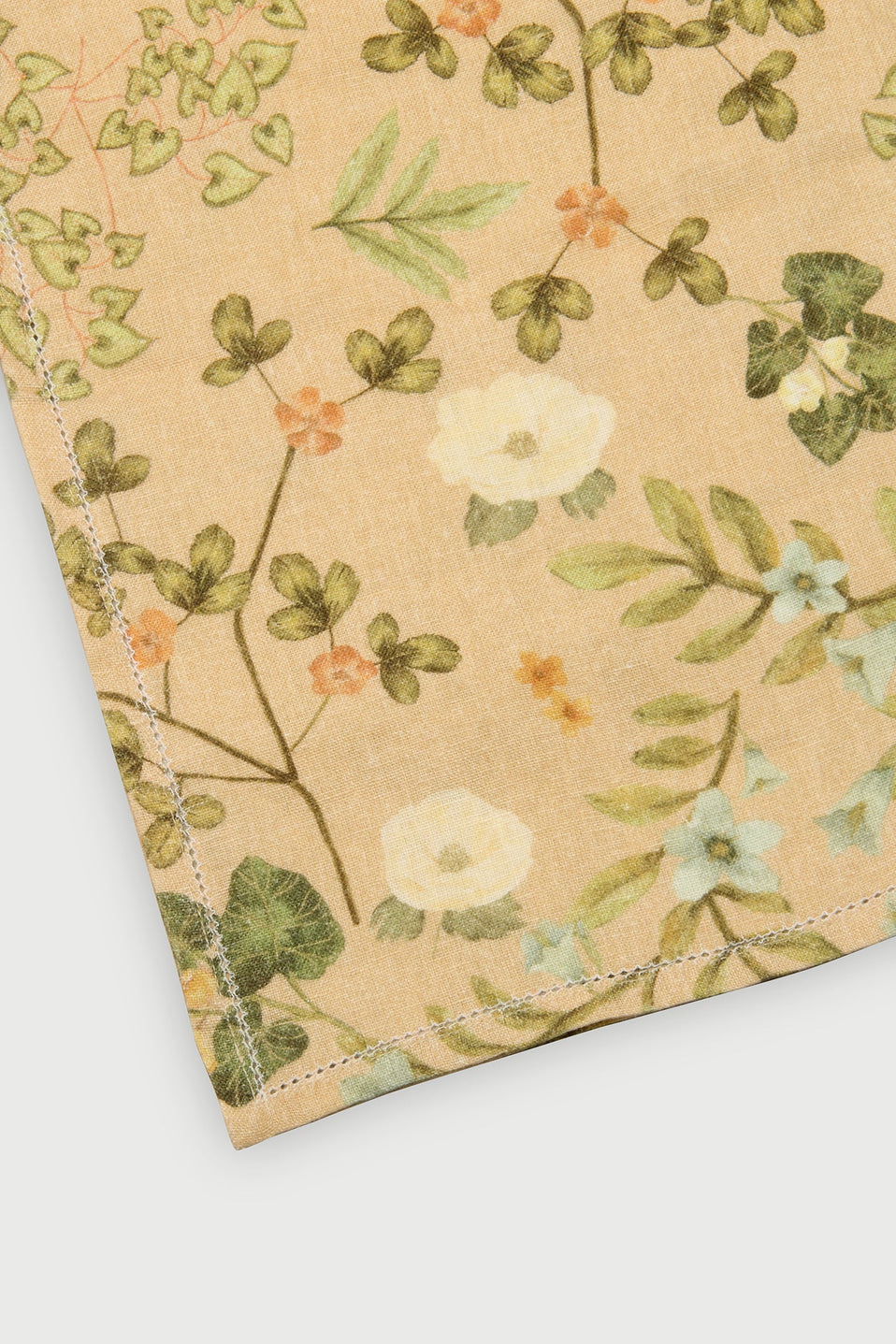 Valley Peach Linen Table Runner