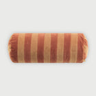 Holly Spice Striped Bolster Cover