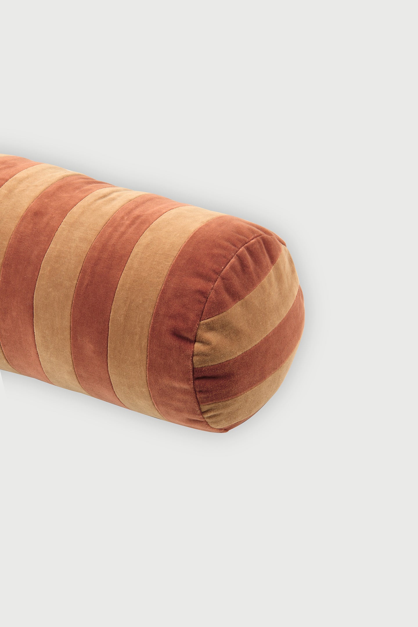 Holly Spice Striped Bolster Cover