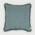 Reed Azure Slub Cushion Cover