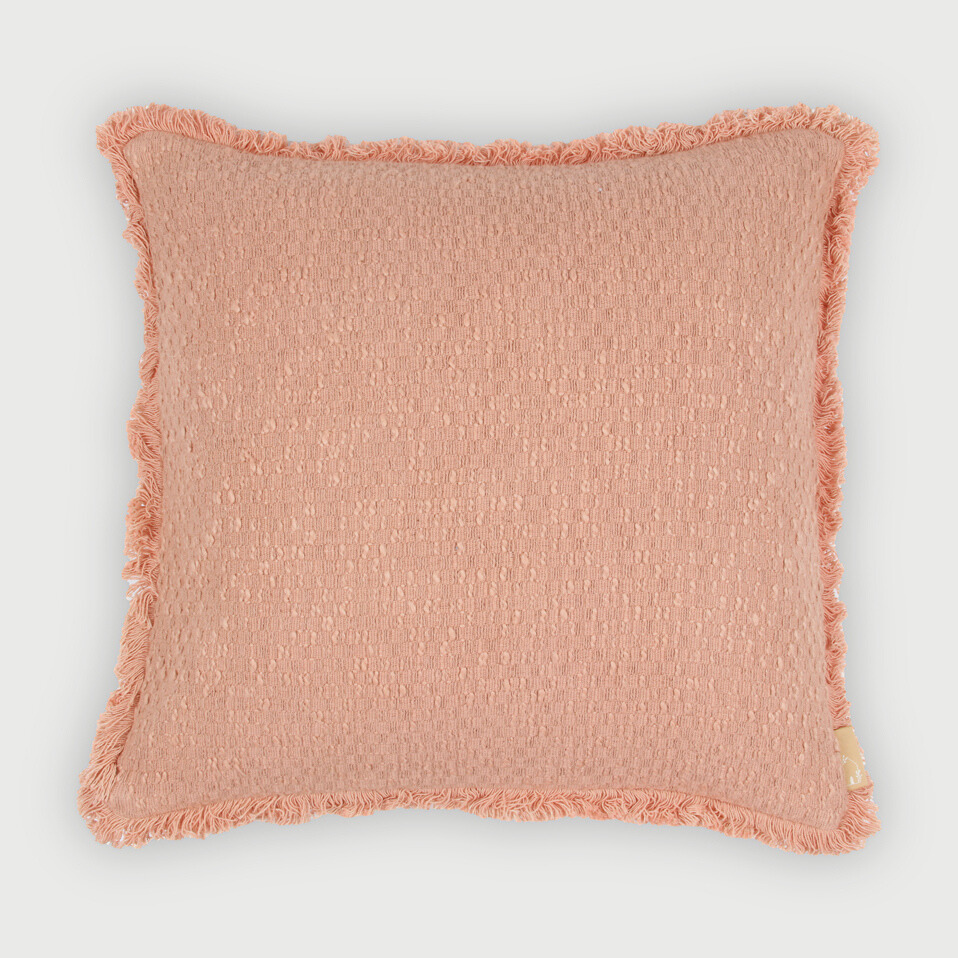 Reed Rose Slub Cushion Cover