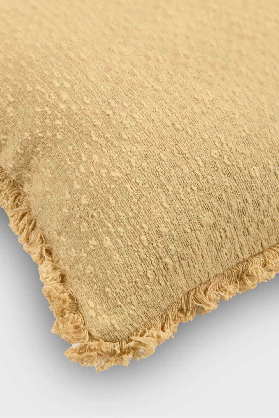 Reed Sand Slub Oblong Cushion Cover