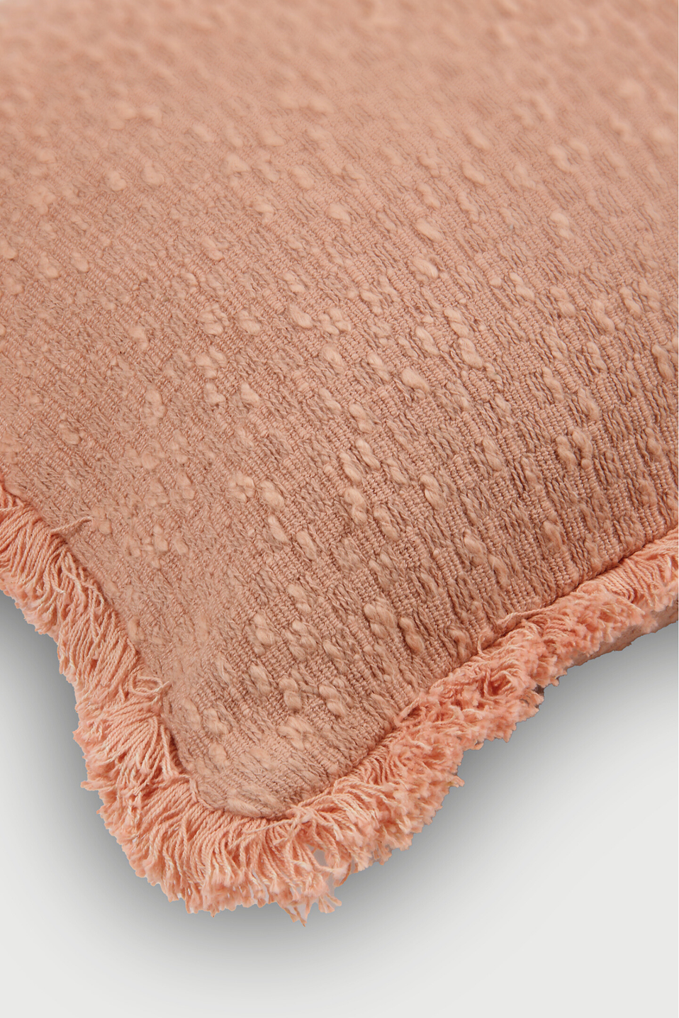 Reed Rose Slub Oblong Cushion Cover