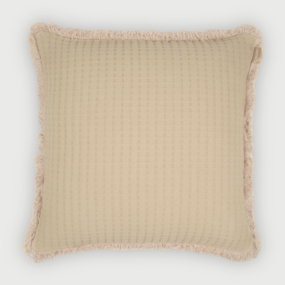 Trail Blush Cotton Cushion Cover