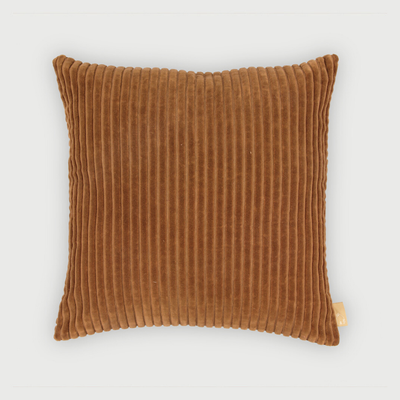 Luna Tan Brown Velvet Cushion Cover
