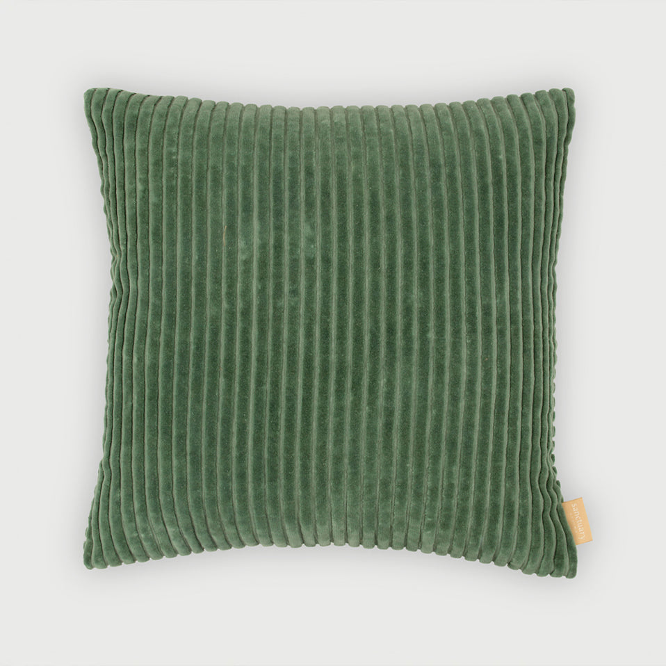 Luna Eucalyptus Velvet Cushion Cover