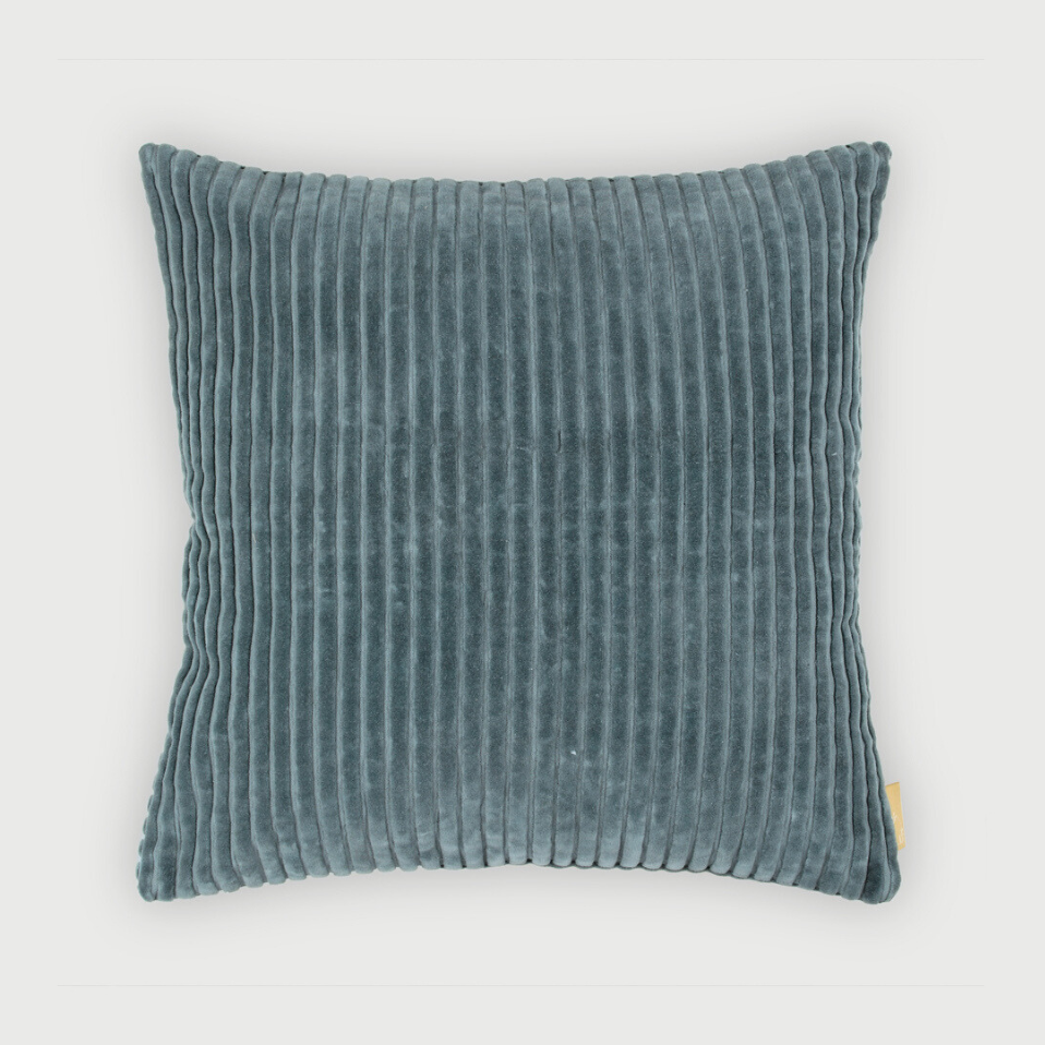 Luna Teal Velvet Cushion Cover