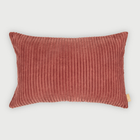 Luna Rhubarb Velvet Oblong Cushion Cover