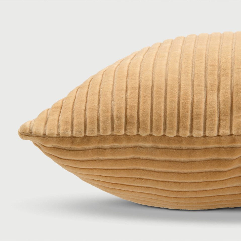 Luna Sunset Velvet Oblong Cushion Cover