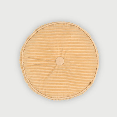 Luna Sunset Velvet Round Cushion