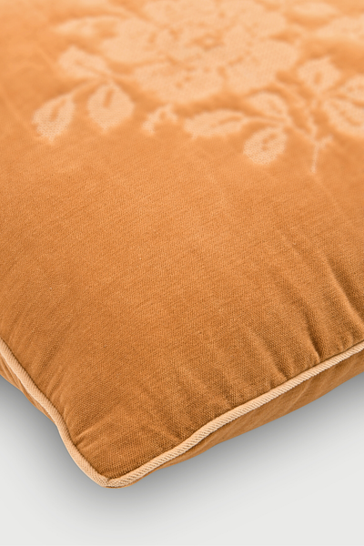 Camellia Melon Cross Stitch Cushion Cover