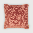 Rosabelle Chintz Rhubarb Cushion Cover