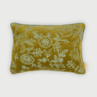 Rosabelle Chintz Olive Oblong Cushion Cover