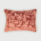Rosabelle Chintz Rhubarb Oblong Cushion Cover