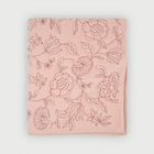 Rosabelle Chintz Soft Pink Velvet Embroidered Quilt