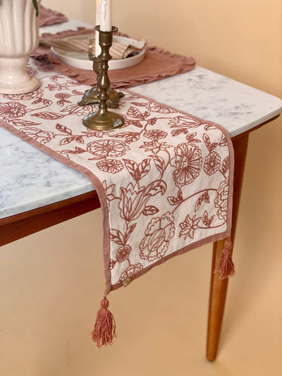Rosabelle Chintz Spice Table Runner