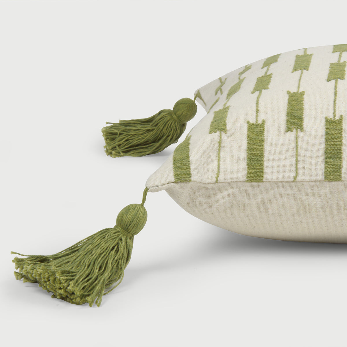 Iris Olive Cushion Cover