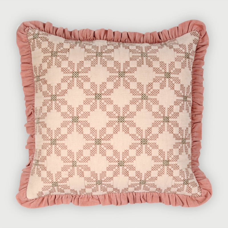 Daisy Baby Pink Cushion Cover