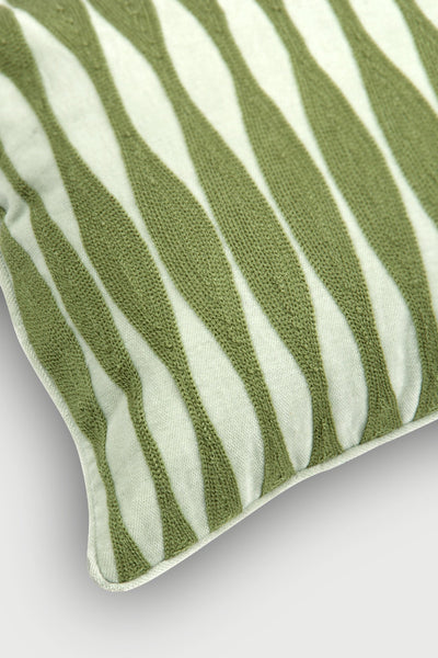 Ripple Fern Oblong Cushion Cover