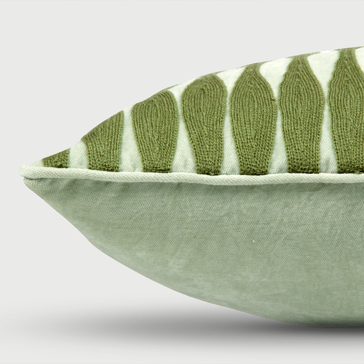 Ripple Fern Oblong Cushion Cover