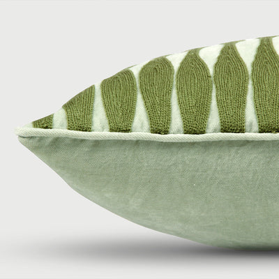 Ripple Fern Oblong Cushion Cover