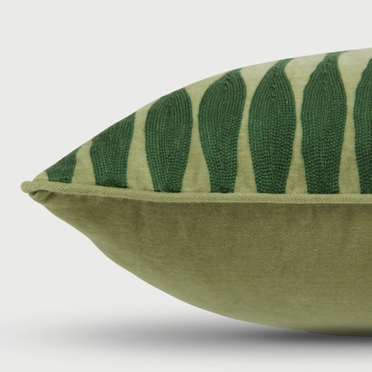 Ripple Eucalyptus Oblong Cushion Cover