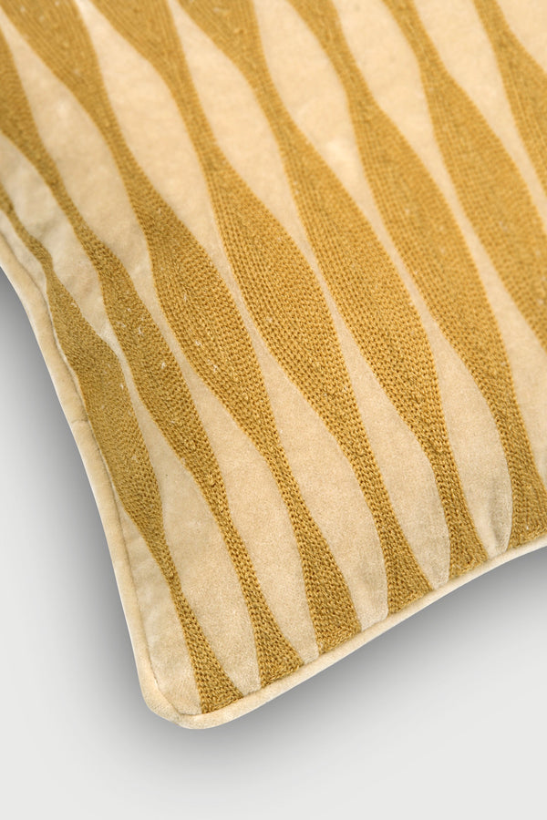 Ripple Peach Oblong Cushion Cover