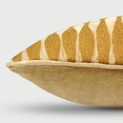 Ripple Peach Oblong Cushion Cover