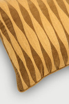 Ripple Tan Brown Oblong Cushion Cover