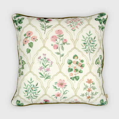 Eden Rose Linen Cushion Cover