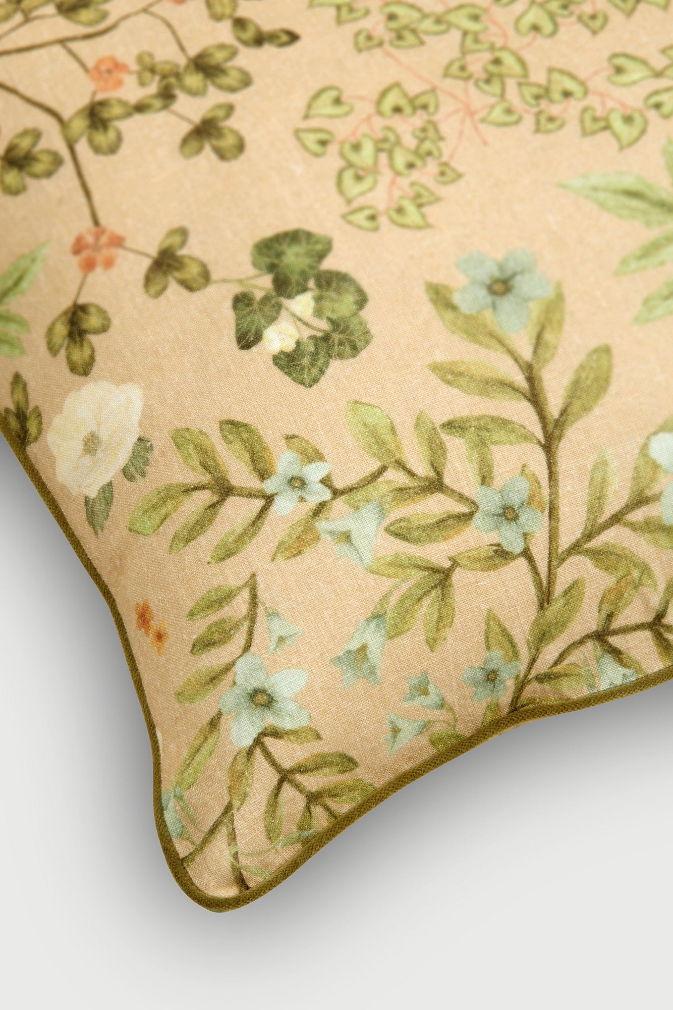 Valley Peach Linen Cushion Cover