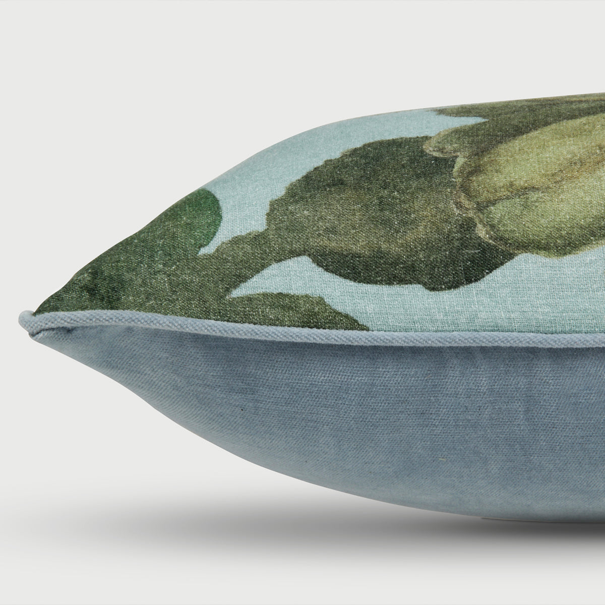 Wildflower Eucalyptus Linen Oblong Cushion Cover