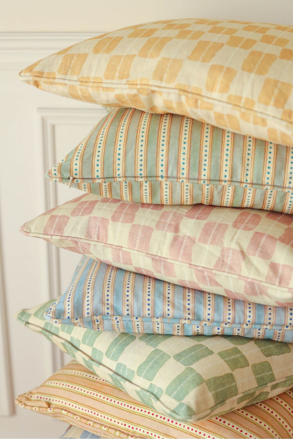 River Apricot Cushion Cover