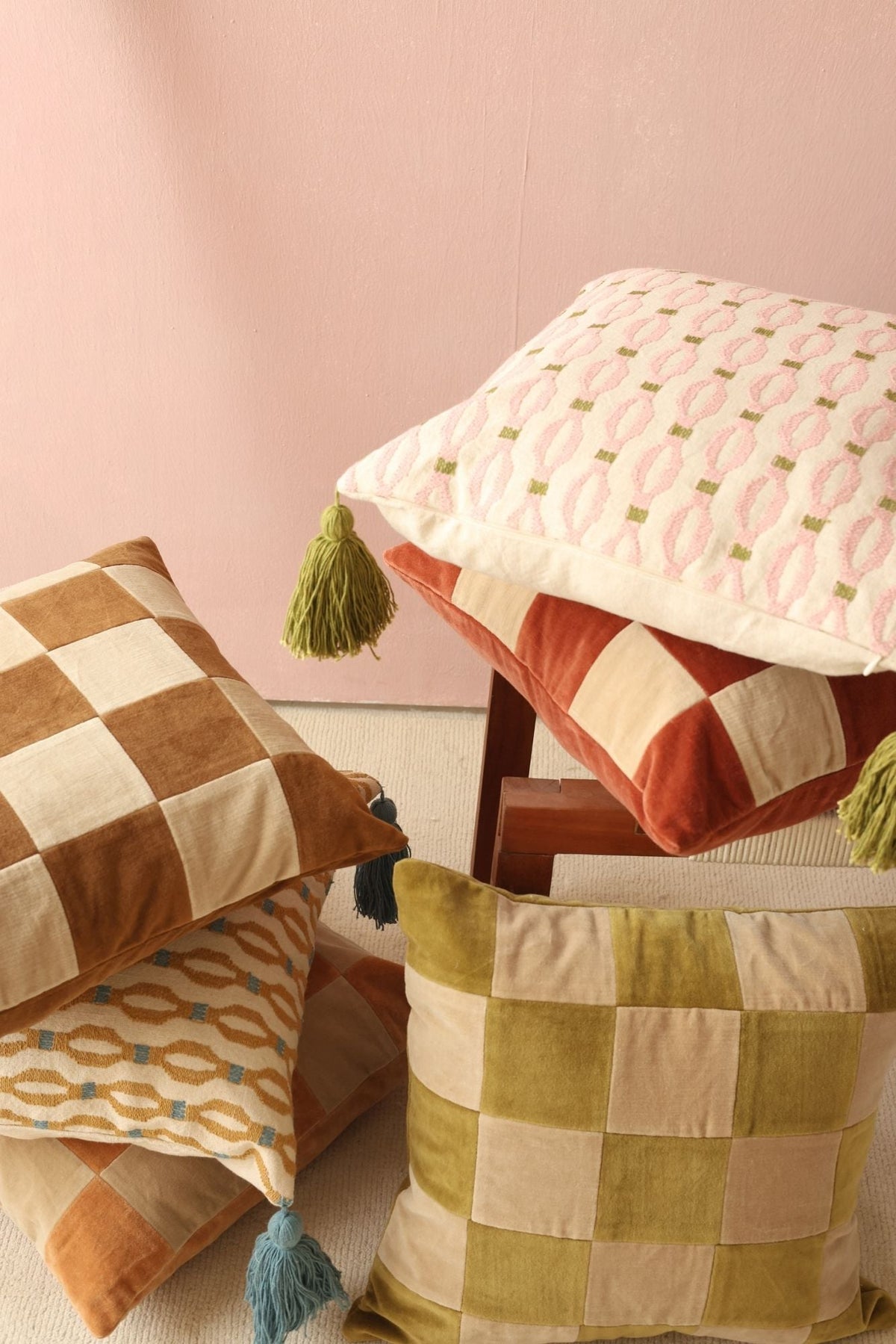 Fig Rhubarb Cushion Cover