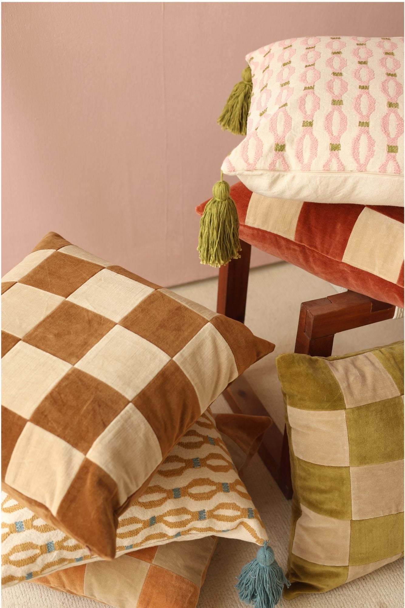 Fig Olive Cushion Cover