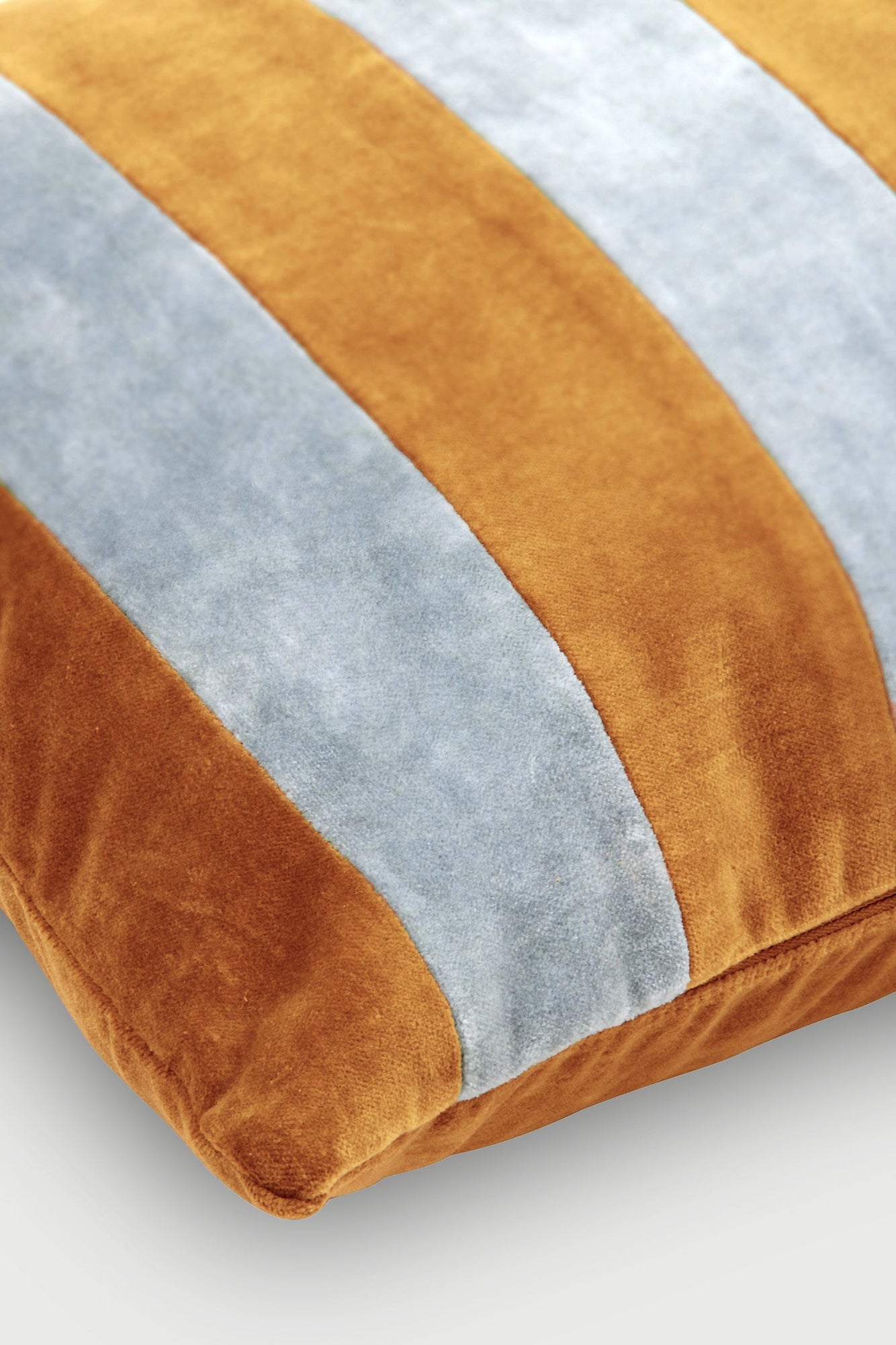 Willow Melon Striped Oblong Cushion Cover