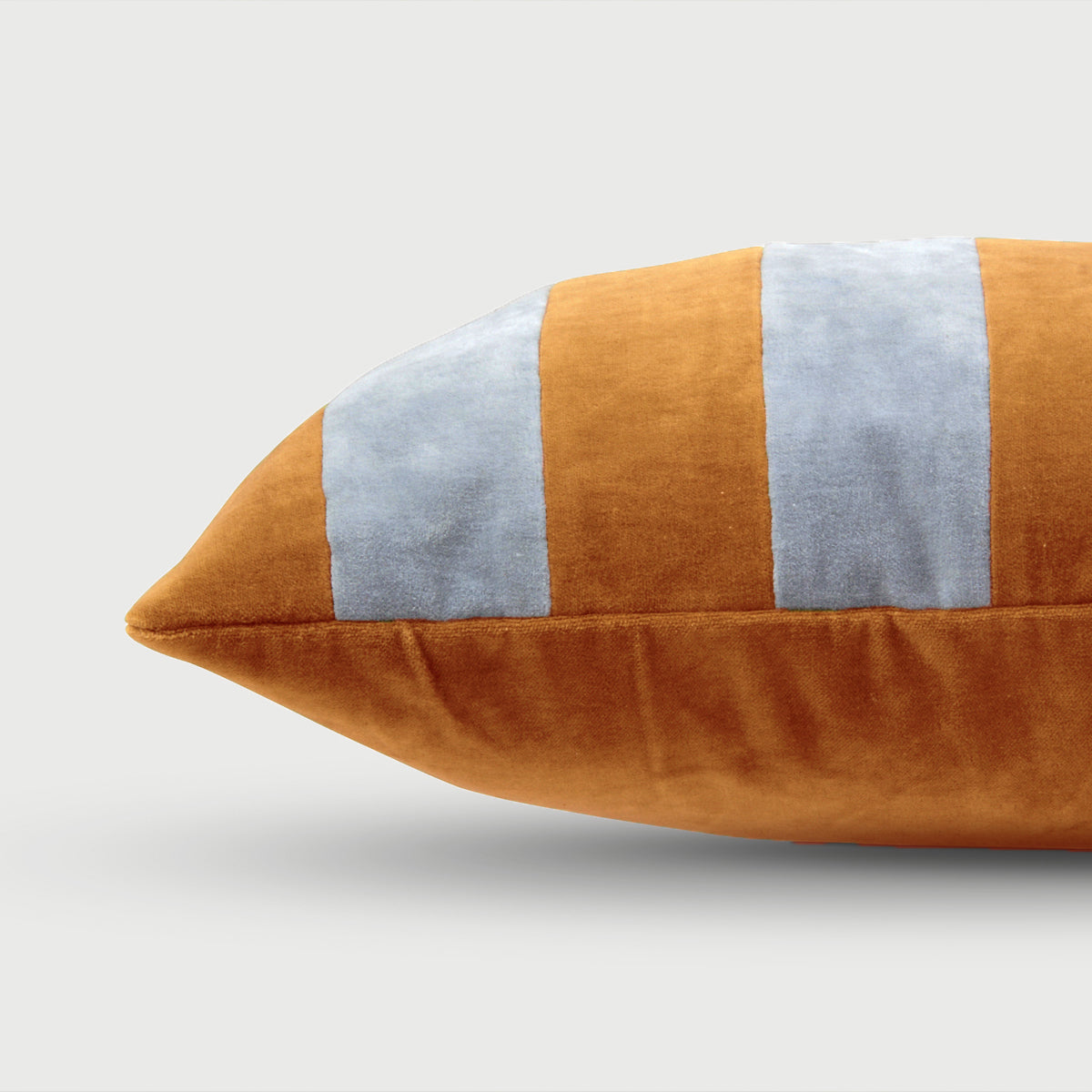 Willow Melon Striped Oblong Cushion Cover