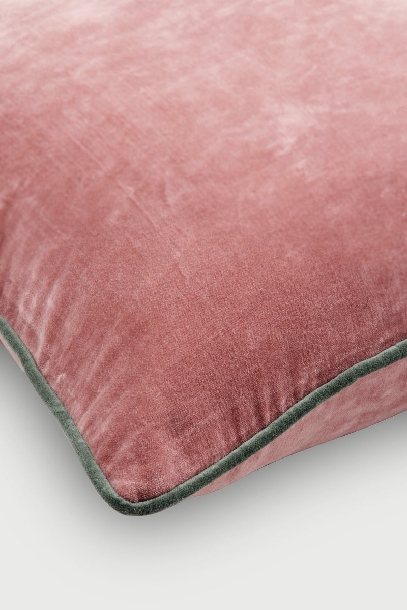 Glow Raspberry Velvet Cushion Cover