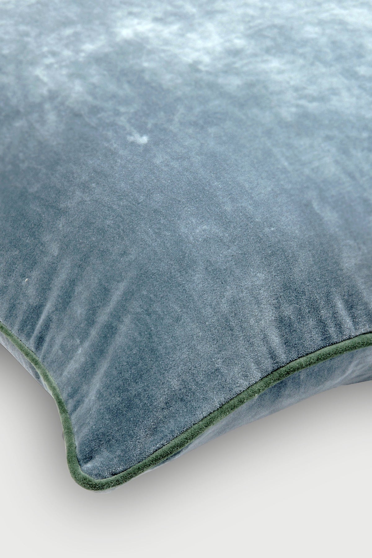 Glow Teal Velvet Cushion Cover