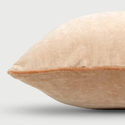 Glow Baby Pink Velvet Cushion Cover